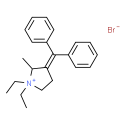 ChemSpider 2D Image | Prifinium bromide | C22H28BrN