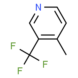 ChemSpider 2D Image | 4-Methyl-3-(trifluoromethyl)pyridine | C7H6F3N