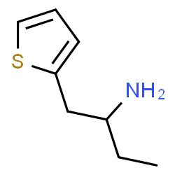 ChemSpider 2D Image | 1-(2-Thienyl)-2-butanamine | C8H13NS