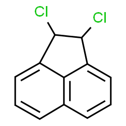 ChemSpider 2D Image | 1,2-Dichloro-1,2-dihydroacenaphthylene | C12H8Cl2