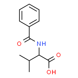 ChemSpider 2D Image | N-Benzoylvaline | C12H15NO3