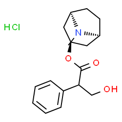 ChemSpider 2D Image | atropine hydrochloride | C17H24ClNO3