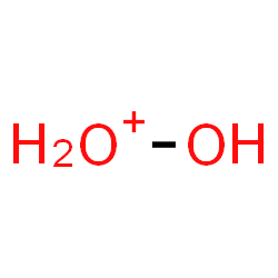 ChemSpider 2D Image | Dioxidanium | H3O2