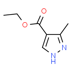 ChemSpider 2D Image | Ethyl 3-methyl-1H-pyrazole-4-carboxylate | C7H10N2O2