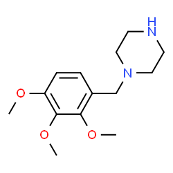 ChemSpider 2D Image | Trimetazidine | C14H22N2O3