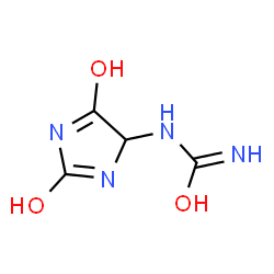 ChemSpider 2D Image | Allantoin | C4H6N4O3