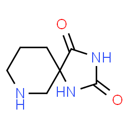 ChemSpider 2D Image | 1,3,7-Triazaspiro[4.5]decane-2,4-dione | C7H11N3O2