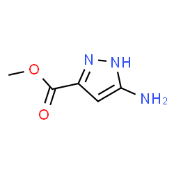 ChemSpider 2D Image | Methyl 3-amino-1H-pyrazole-5-carboxylate | C5H7N3O2