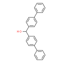 ChemSpider 2D Image | Di-4-biphenylylmethanol | C25H20O