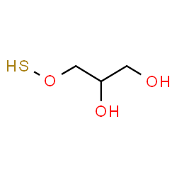ChemSpider 2D Image | 1-Mercaptoglycerol | C3H8O3S