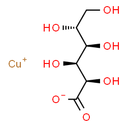 ChemSpider 2D Image | Copper gluconate | C6H11CuO7
