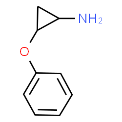 ChemSpider 2D Image | 2-Phenoxycyclopropanamine | C9H11NO