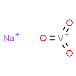 ChemSpider 2D Image | Sodium trioxovanadate(1-) | NaO3V