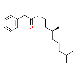 ChemSpider 2D Image | Rhodinyl phenylacetate | C18H26O2
