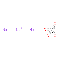 ChemSpider 2D Image | sodium tetraoxovanadate(3-) | Na3O4V
