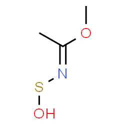 ChemSpider 2D Image | Methyl N-hydroxythioimidoacetate | C3H7NO2S