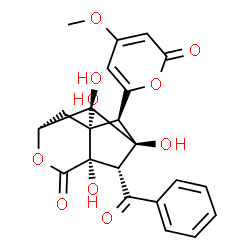 ChemSpider 2D Image | Enterocin | C22H20O10