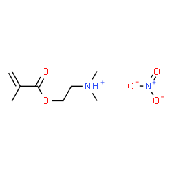 ChemSpider 2D Image | (2-(Methacryloyloxy)ethyl)dimethylammonium nitrate | C8H16N2O5