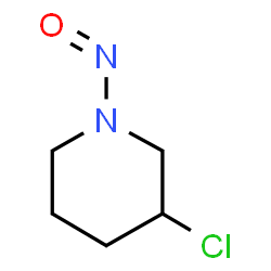 ChemSpider 2D Image | 3-Chloro-1-nitrosopiperidine | C5H9ClN2O