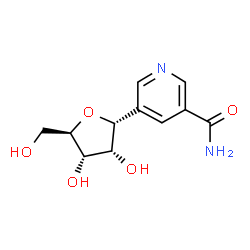 ChemSpider 2D Image | 5-alpha-D-Ribofuranosylnicotinamide | C11H14N2O5