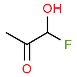 ChemSpider 2D Image | 1-Fluoro-1-hydroxyacetone | C3H5FO2