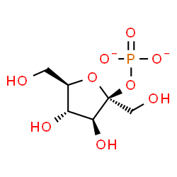 ChemSpider 2D Image | beta-D-fructofuranose 2-phosphate | C6H11O9P