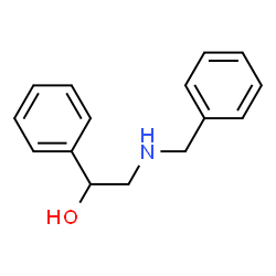 ChemSpider 2D Image | 2-(Benzylamino)-1-phenylethanol | C15H17NO