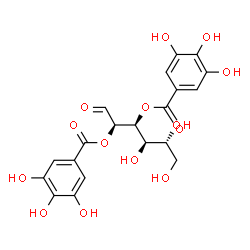 ChemSpider 2D Image | 2,3-Digalloylglucose | C20H20O14