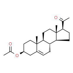 ChemSpider 2D Image | pregnenolone acetate | C23H34O3