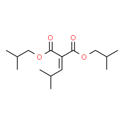 ChemSpider 2D Image | Diisobutyl (2-methylpropylidene)malonate | C15H26O4