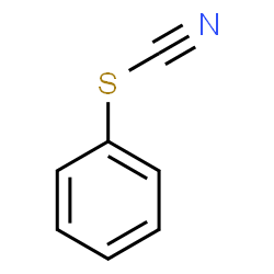 ChemSpider 2D Image | Phenyl thiocyanate | C7H5NS