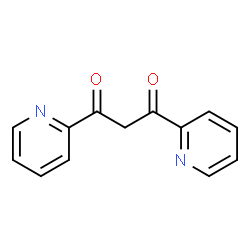 ChemSpider 2D Image | 1,3-Di(2-pyridyl)-1,3-propanedione | C13H10N2O2