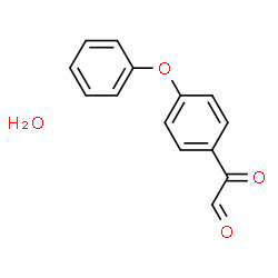 ChemSpider 2D Image | Oxo-(4-phenoxy-phenyl)-acetaldehyde, hydrate | C14H12O4