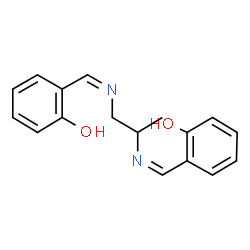 ChemSpider 2D Image | N,N'-Disalicylidene-1,2-propanediamine | C17H18N2O2