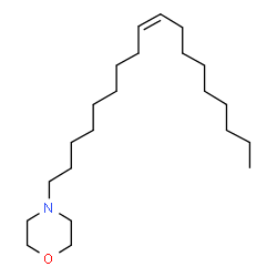 ChemSpider 2D Image | 4-(9Z)-9-Octadecen-1-ylmorpholine | C22H43NO