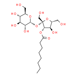 ChemSpider 2D Image | sucrose octanoate | C20H36O12