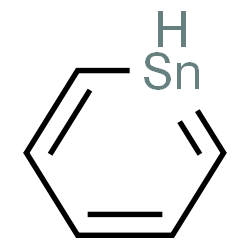 ChemSpider 2D Image | Stannabenzene | C5H6Sn