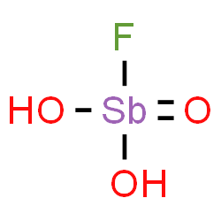ChemSpider 2D Image | Fluoro(dihydroxy)stibine oxide | H2FO3Sb