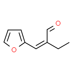 ChemSpider 2D Image | (2Z)-2-(2-Furylmethylene)butanal | C9H10O2