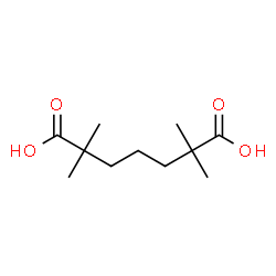 ChemSpider 2D Image | 2,2,6,6-tetramethylheptanedioic acid | C11H20O4