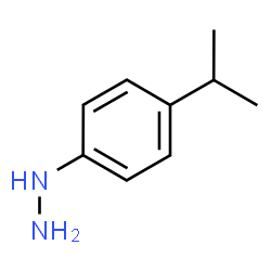 ChemSpider 2D Image | (4-Isopropylphenyl)hydrazine | C9H14N2