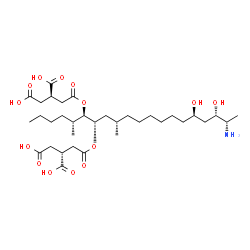 ChemSpider 2D Image | Fumonisin B2 | C34H59NO14