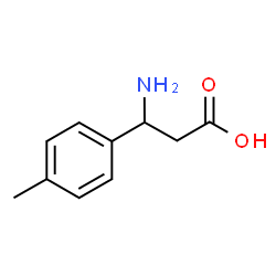 ChemSpider 2D Image | 3-(p-methylphenyl)-DL-β-alanine | C10H13NO2