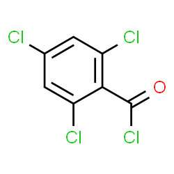 ChemSpider 2D Image | 2,4,6-Trichlorobenzoylchloride | C7H2Cl4O