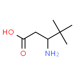 ChemSpider 2D Image | DL-3-t-butyl-β-alanine | C7H15NO2