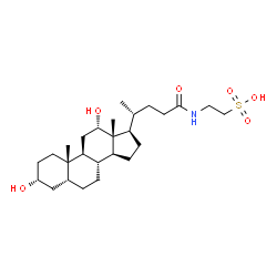 ChemSpider 2D Image | Taurodeoxycholic acid | C26H45NO6S
