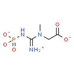 ChemSpider 2D Image | {[Iminio(phosphonatoamino)methyl](methyl)amino}acetate | C4H8N3O5P