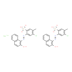 ChemSpider 2D Image | Calcium bis(6-chloro-4-((2-hydroxy-1-naphthyl)azo)toluene-3-sulphonate) | C34H24CaCl2N4O8S2
