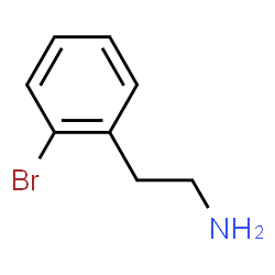 ChemSpider 2D Image | 2-Bromophenethylamine | C8H10BrN
