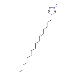 ChemSpider 2D Image | 1-hexadecyl-3-methylimidazolium | C20H39N2